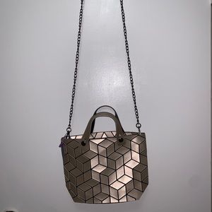 NWT Emilio Pepe Italy Gold Purse